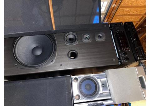 Cords….components…subs n speakers