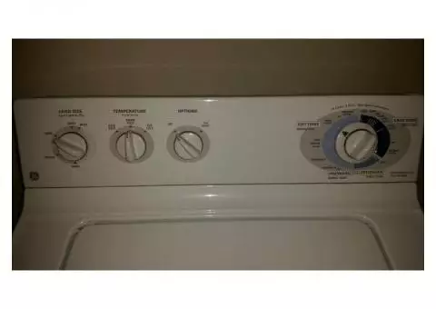 GE WASHER AND DRYER