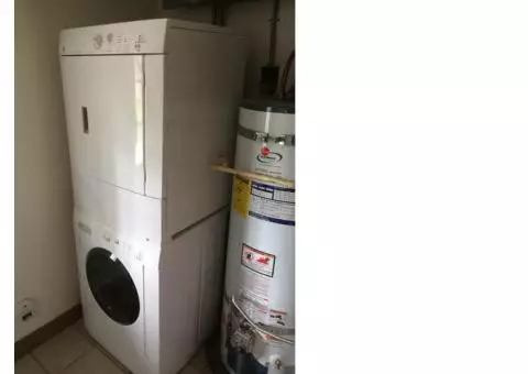 GE front loading washer / dryer set