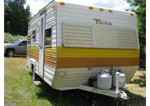 1975 Taurus camping trailer-$4800