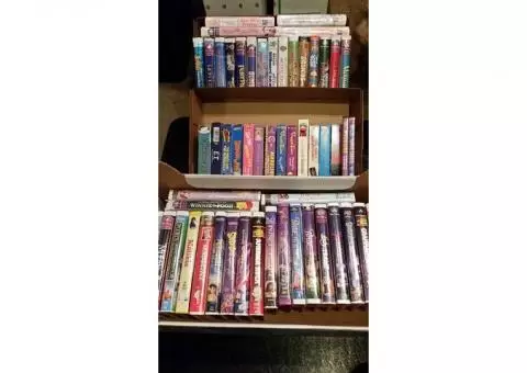 56 VHS Children Movies